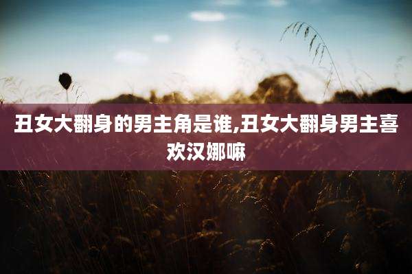 丑女大翻身的男主角是谁,丑女大翻身男主喜欢汉娜嘛
