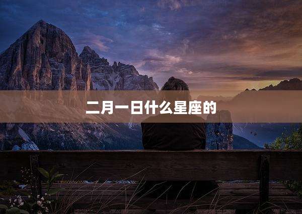 二月一日什么星座的