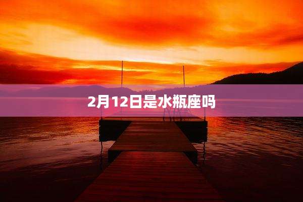 2月12日是水瓶座吗