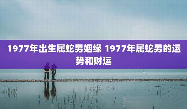 1977年出生属蛇男姻缘 1977年属蛇男的运势和财运