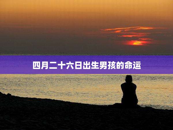 四月二十六日出生男孩的命运