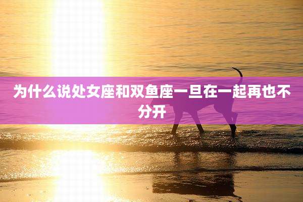 为什么说处女座和双鱼座一旦在一起再也不分开
