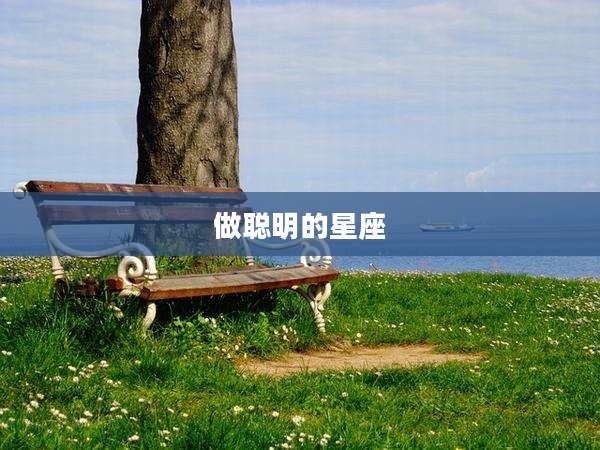做聪明的星座