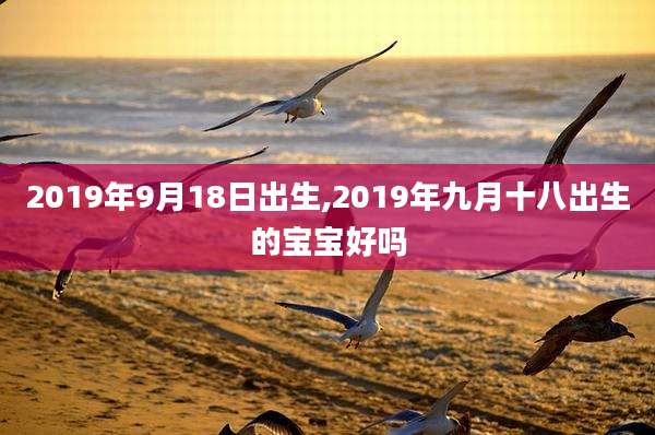 2019年9月18日出生,2019年九月十八出生的宝宝好吗