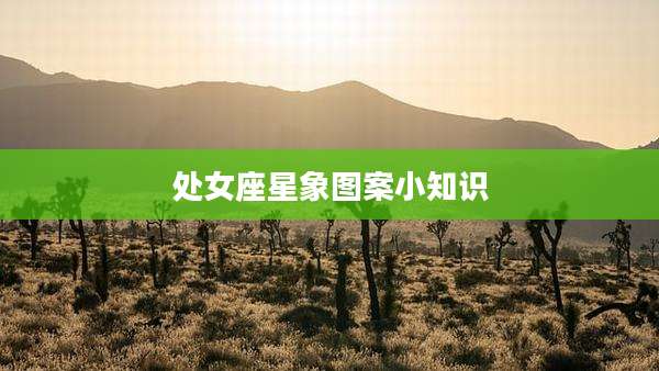 处女座星象图案小知识