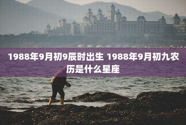 1988年9月初9辰时出生 1988年9月初九农历是什么星座
