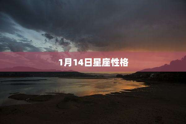 1月14日星座性格