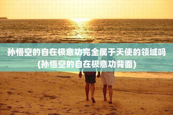 孙悟空的自在极意功完全属于天使的领域吗(孙悟空的自在极意功背面)