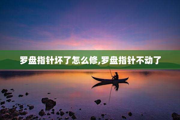 罗盘指针坏了怎么修,罗盘指针不动了