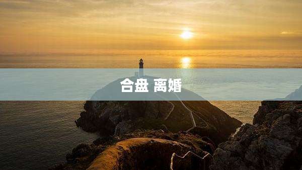 合盘 离婚