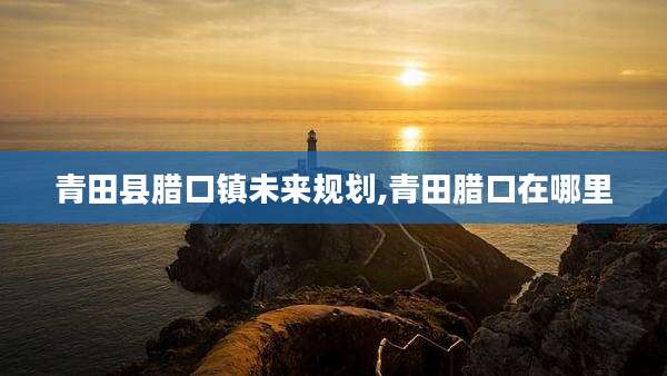 青田县腊口镇未来规划,青田腊口在哪里