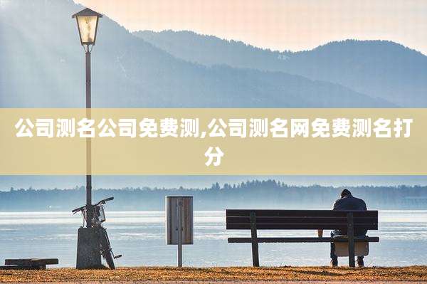 公司测名公司免费测,公司测名网免费测名打分
