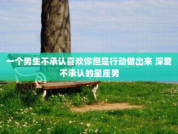 一个男生不承认喜欢你但是行动做出来 深爱不承认的星座男