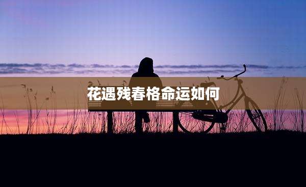 花遇残春格命运如何