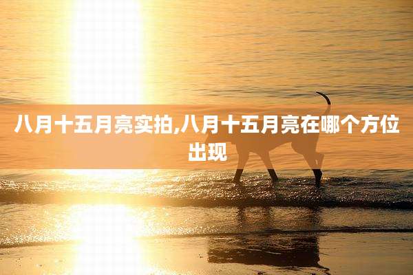 八月十五月亮实拍,八月十五月亮在哪个方位出现