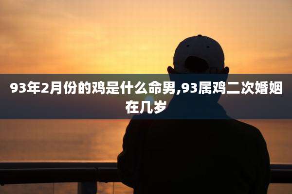 93年2月份的鸡是什么命男,93属鸡二次婚姻在几岁
