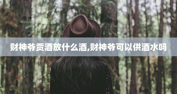 财神爷贡酒放什么酒,财神爷可以供酒水吗