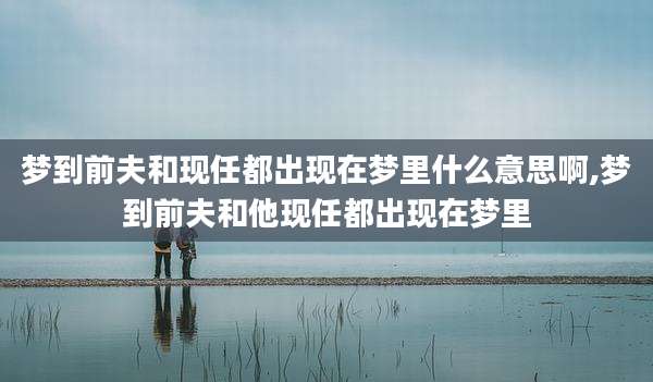 梦到前夫和现任都出现在梦里什么意思啊,梦到前夫和他现任都出现在梦里