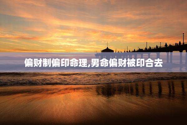 偏财制偏印命理,男命偏财被印合去