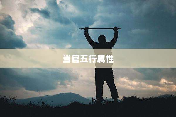 当官五行属性