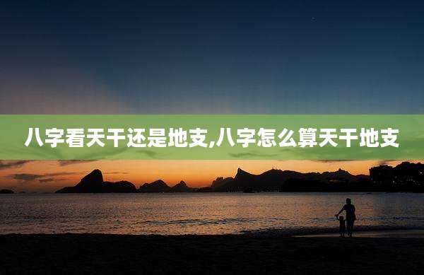 八字看天干还是地支,八字怎么算天干地支