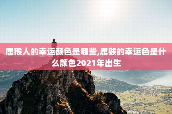 属猴人的幸运颜色是哪些,属猴的幸运色是什么颜色2021年出生
