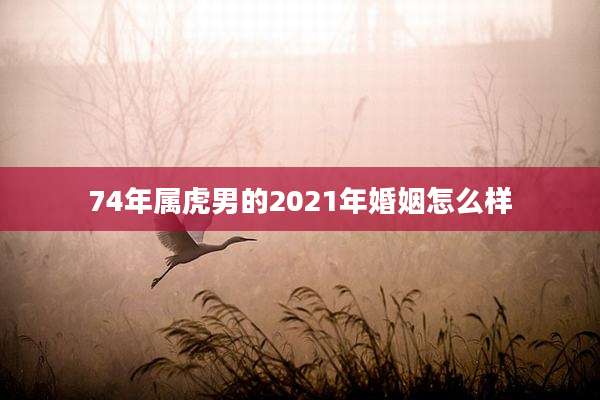 74年属虎男的2021年婚姻怎么样