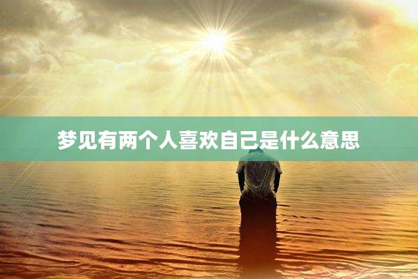 梦见有两个人喜欢自己是什么意思