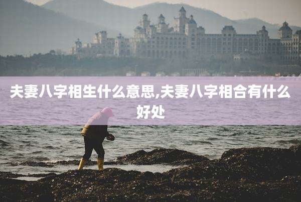 夫妻八字相生什么意思,夫妻八字相合有什么好处