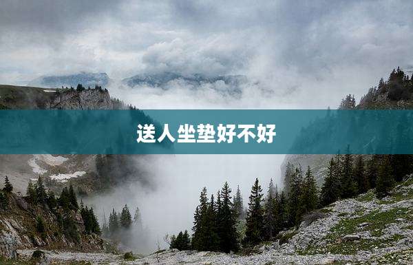 送人坐垫好不好