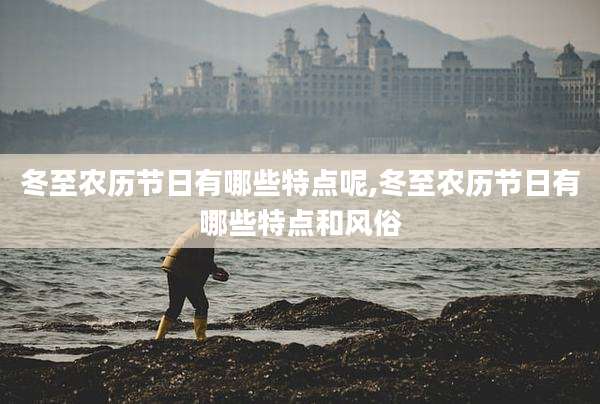 冬至农历节日有哪些特点呢,冬至农历节日有哪些特点和风俗