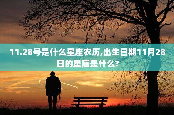 11.28号是什么星座农历,出生日期11月28日的星座是什么?