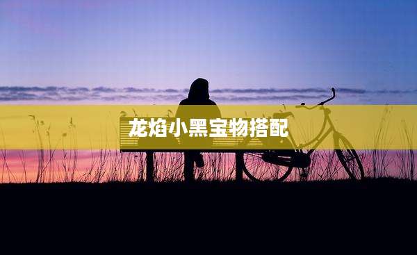 龙焰小黑宝物搭配
