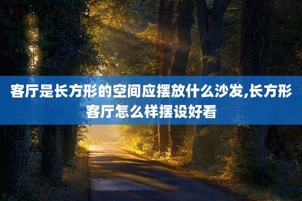 客厅是长方形的空间应摆放什么沙发,长方形客厅怎么样摆设好看
