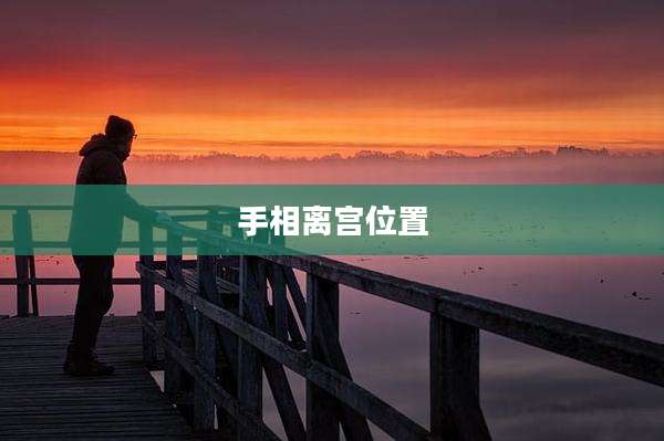 手相离宫位置
