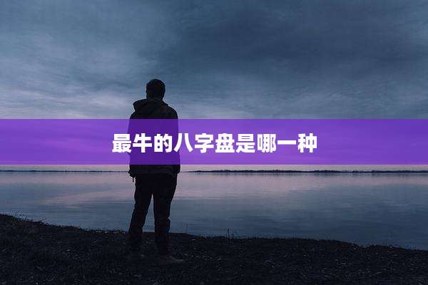 最牛的八字盘是哪一种