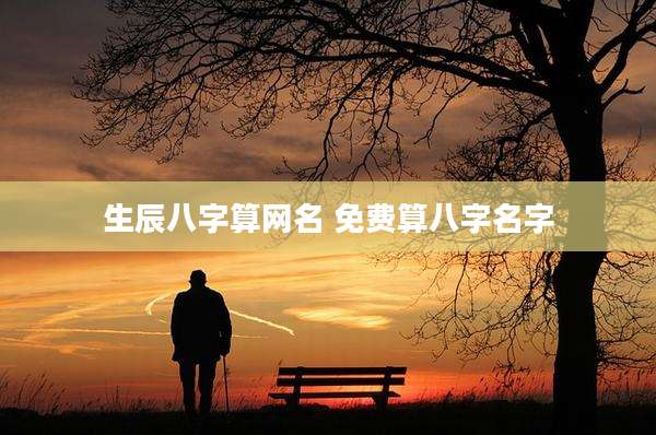 生辰八字算网名 免费算八字名字