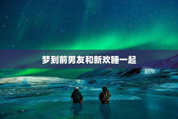 梦到前男友和新欢睡一起