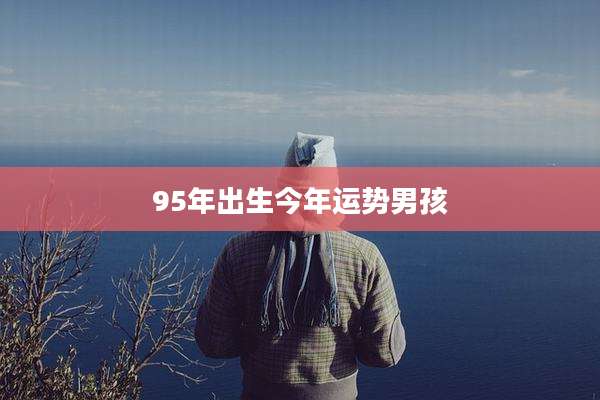 95年出生今年运势男孩
