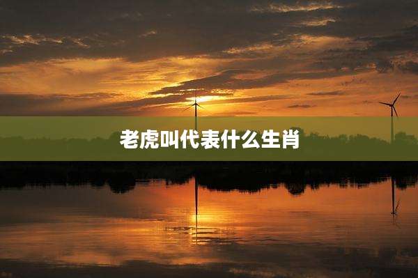 老虎叫代表什么生肖