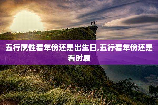 五行属性看年份还是出生日,五行看年份还是看时辰