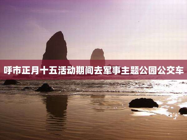 呼市正月十五活动期间去军事主题公园公交车