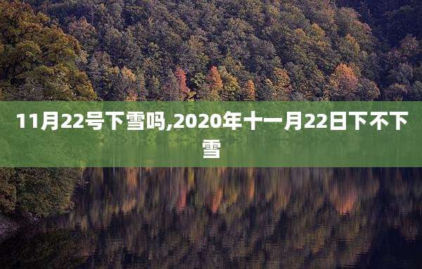 11月22号下雪吗,2020年十一月22日下不下雪