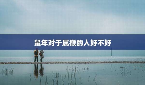 鼠年对于属猴的人好不好