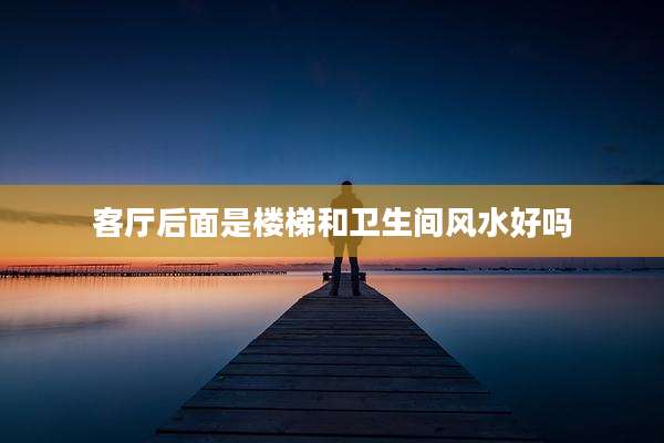 客厅后面是楼梯和卫生间风水好吗
