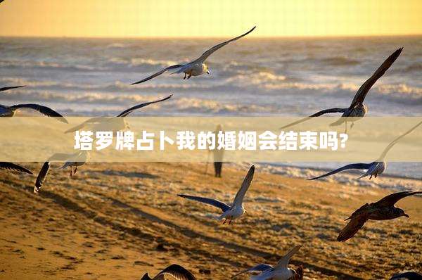 塔罗牌占卜我的婚姻会结束吗?