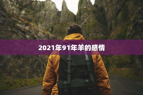 2021年91年羊的感情