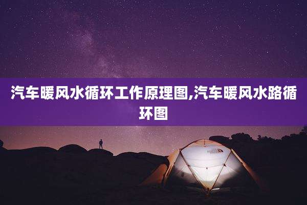 汽车暖风水循环工作原理图,汽车暖风水路循环图