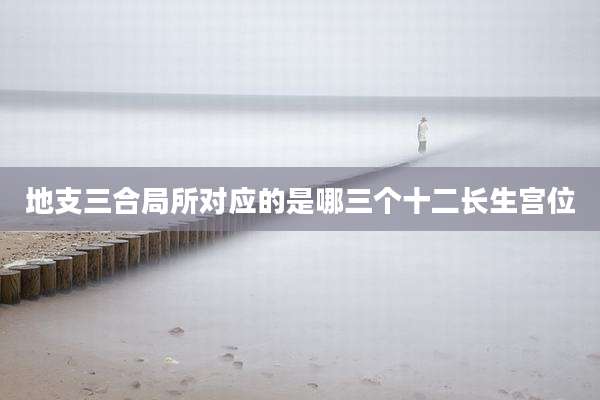 地支三合局所对应的是哪三个十二长生宫位