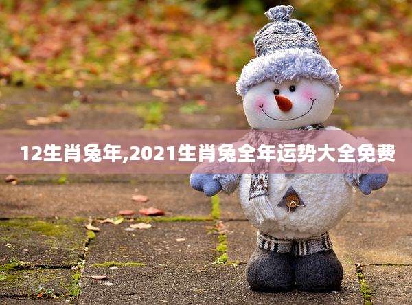 12生肖兔年,2021生肖兔全年运势大全免费